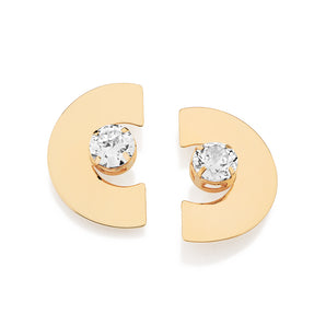 GOLD GUIDING LIGHT MAXI EARRINGS