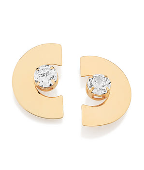 GOLD GUIDING LIGHT MAXI EARRINGS