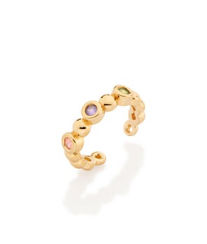 GOLD THREE WISHES EAR CUFF