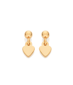 GOLD SWEETHEART EARRINGS