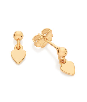 GOLD SWEETHEART EARRINGS
