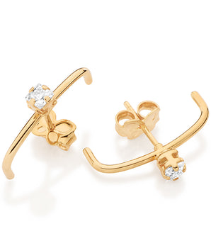 GOLD PROMISE EAR HOOK