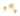GOLD HEART OF SAMBA STUD EARRINGS