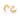 GOLD RICKRACK HUGGIE EARRINGS