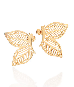 EARRINGS GOLD PLATED JEWELRY