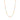 GOLD PLATED CHAIN WITH STONE