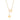 GOLD PLATED CHAIN WITH CRYSTAL