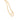 GOLD CHAIN WITH CRYSTAL