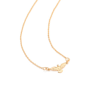 GOLD PLATED NECKLACE WITH DIVINE HOLY SPIRIT