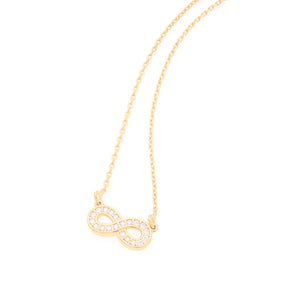 GOLD CHAIN WITH ZIRCONIA