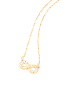 GOLD CHAIN WITH ZIRCONIA