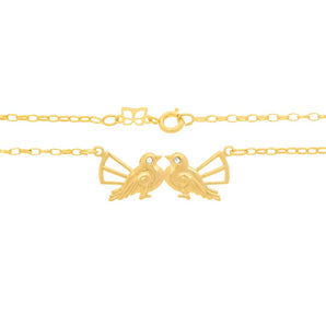 GOLD CHAIN WITH CRYSTAL
