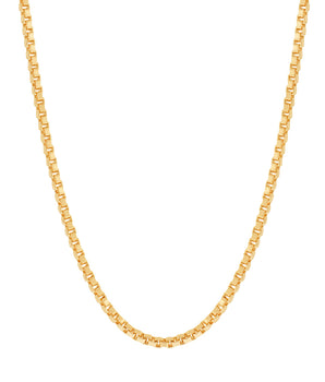 GOLD BOX CHAIN - 50CM