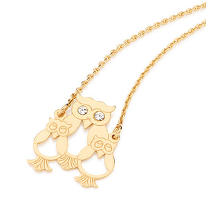 GOLD CHAIN WITH CRYSTAL