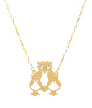 GOLD CHAIN WITH CRYSTAL