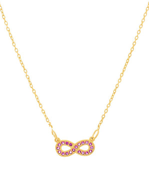 GOLD CHAIN WITH ZIRCONIA