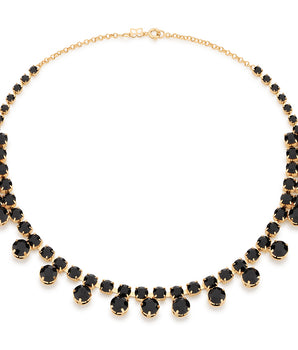 GOLD CHAIN WITH CRYSTAL