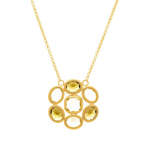 GOLD CHAIN WITH CRYSTAL