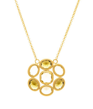 GOLD CHAIN WITH CRYSTAL