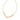 GOLD CHAIN WITH ZIRCONIA