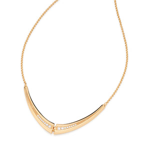 GOLD CHAIN WITH ZIRCONIA