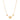 GOLD CHAIN WITH CRYSTAL