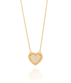 GOLD CHAIN WITH ZIRCONIA