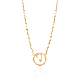 GOLD CHAIN WITH CRYSTAL