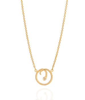 GOLD CHAIN WITH CRYSTAL