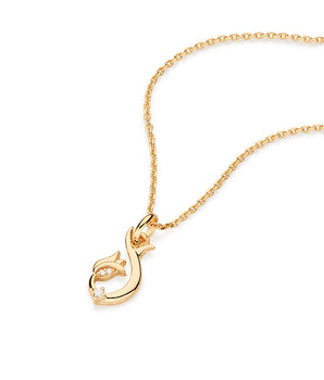 GOLD CHAIN WITH ZIRCONIA