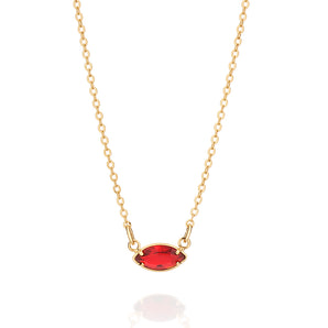 GOLD CHAIN WITH CRYSTAL