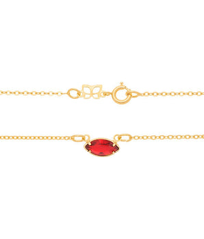 GOLD CHAIN WITH CRYSTAL