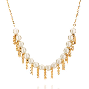 GOLD CHAIN WITH PEARL