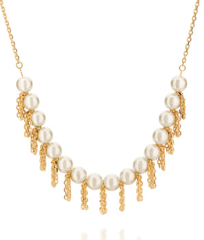 GOLD CHAIN WITH PEARL
