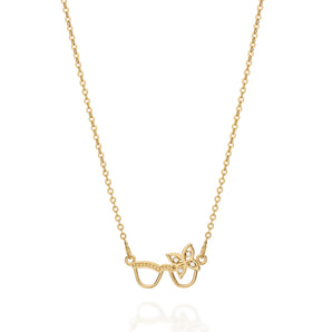 GOLD CHAIN WITH ZIRCONIA