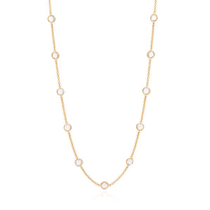 GOLD CHAIN WITH CRYSTAL