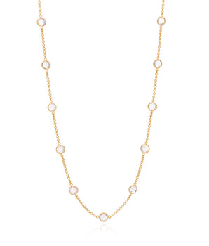 GOLD CHAIN WITH CRYSTAL