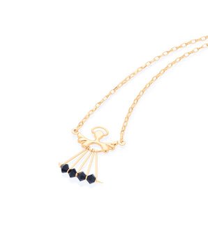 GOLD CHAIN WITH CRYSTAL