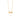 GOLD CHAIN WITH ZIRCONIA