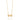 GOLD CHAIN WITH ZIRCONIA