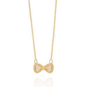 GOLD CHAIN WITH ZIRCONIA
