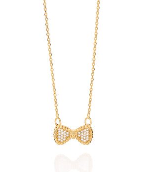 GOLD CHAIN WITH ZIRCONIA