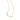 GOLD CHAIN WITH CRYSTAL