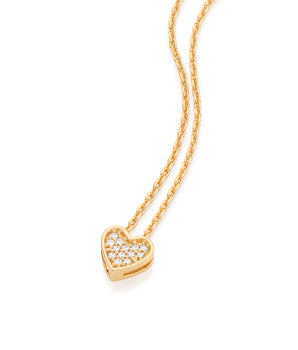 GOLD PLATED CHAIN WITH ZIRCONIA