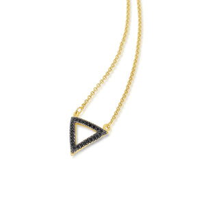 GOLD CHAIN WITH ZIRCONIA
