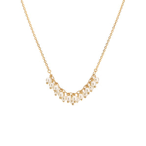 GOLD CHAIN WITH PEARL