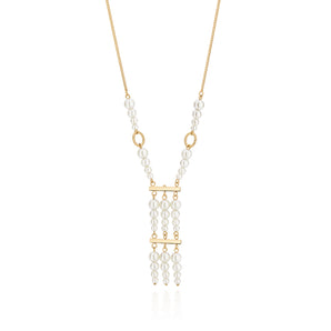 GOLD CHAIN WITH PEARL