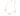 GOLD CHAIN WITH PEARL AND CRYSTAL