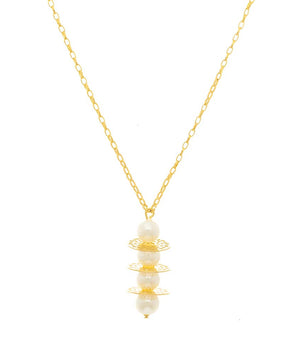 GOLD CHAIN WITH PEARL
