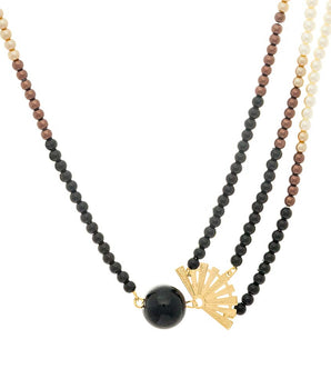 GOLD CHAIN WITH PEARL